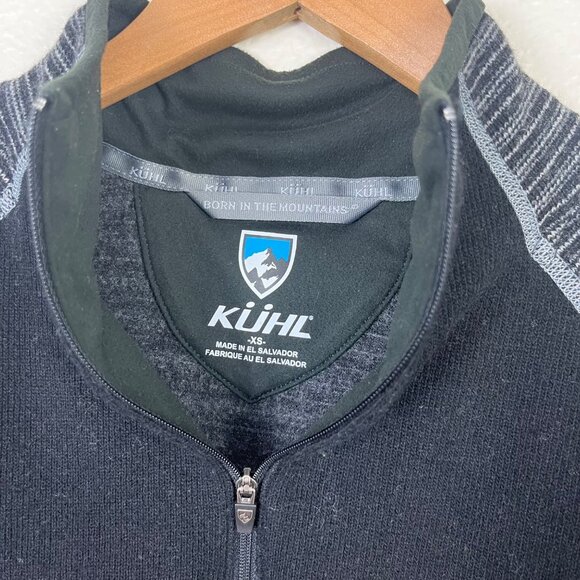 Khul Athletic Wool Blend Base Layer Chianti Fleece 1/4 Zip Jacket Women’s Sz XS - Picture 8 of 10